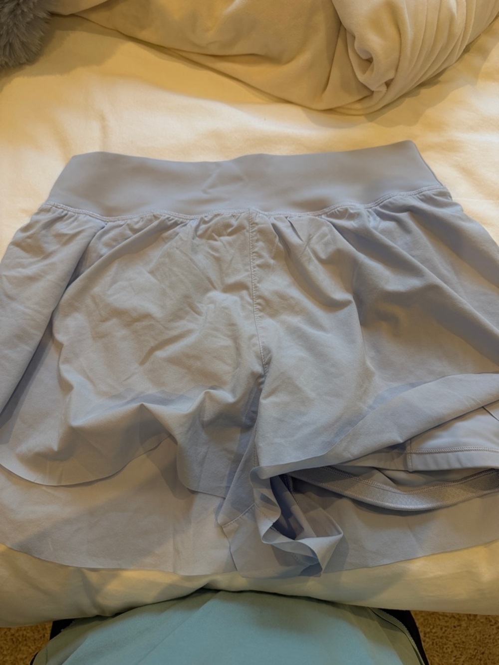 Light Blue Athleta Crossover Run Short